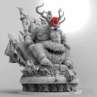 Описание картинки Ku'gath Plaguefather от Naggaroth Night по цене 7 000руб | Свободный Рынок Миниатюр - СРМ