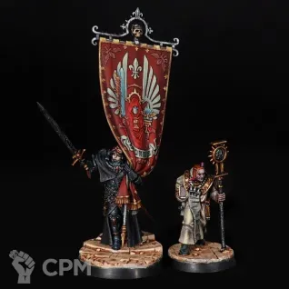 Описание картинки Aestred Thurga, Reliquant at Arms с базами от Dreamcatcher Studio по цене 850руб | Свободный Рынок Миниатюр - СРМ