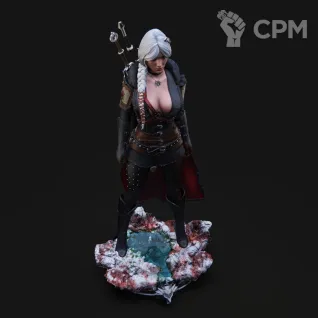 Описание картинки Цири Ведьмак 4 Witcher 4 от Кира по цене 12 000руб | Свободный Рынок Миниатюр - СРМ