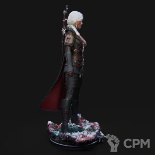 Описание картинки Цири Ведьмак 4 Witcher 4 от Кира по цене 12 000руб | Свободный Рынок Миниатюр - СРМ