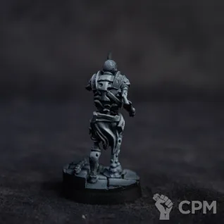 Описание картинки Скелет-мечник от Dark Craft Hobby по цене 256руб | Свободный Рынок Миниатюр - СРМ