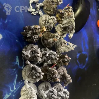 Описание картинки Paladin Squad с героями и дредом от 3D Shop  по цене 4 000руб | Свободный Рынок Миниатюр - СРМ