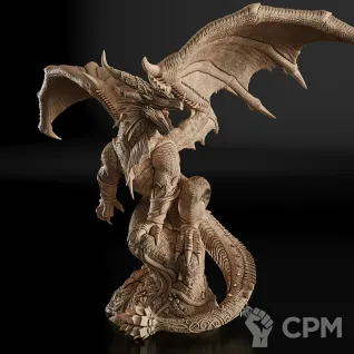 Описание картинки Ysera Dragon Фигурка (World of Warcraft) от GAS3TXD  по цене 5 800руб | Свободный Рынок Миниатюр - СРМ