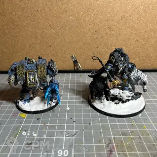 Описание картинки Space Wolves 2000 очков | Полностью покрашенная армия | Land Raider + Repulsor + 10 Termin от Etogetto по цене 18 500руб | Свободный Рынок Миниатюр - СРМ