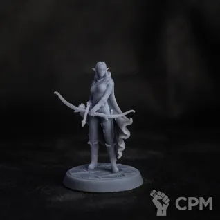 Описание картинки Полу Эльф/Плут/Следопыт от Dark Craft Hobby по цене 364руб | Свободный Рынок Миниатюр - СРМ