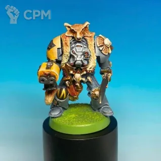 Описание картинки Wolf Guard Terminator Squad от Stark Foundry по цене 1 990руб | Свободный Рынок Миниатюр - СРМ