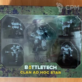 Описание картинки Battletech: Clan Ad Hoc Star от Agent_Carter по цене 3 200руб | Свободный Рынок Миниатюр - СРМ