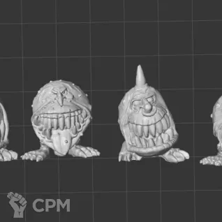 Описание картинки Classic Squigs от White Rhino по цене 499руб | Свободный Рынок Миниатюр - СРМ