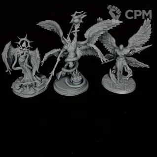 Описание картинки Набор Claymore для DnD 50мм от R.E.print по цене 1 000руб | Свободный Рынок Миниатюр - СРМ