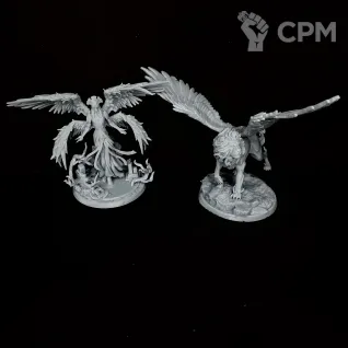 Описание картинки Набор Claymore для DnD 50мм от R.E.print по цене 1 000руб | Свободный Рынок Миниатюр - СРМ