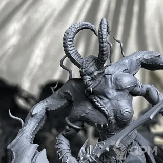 Описание картинки Keeper of Secrets от DemonForge по цене 1 200руб | Свободный Рынок Миниатюр - СРМ