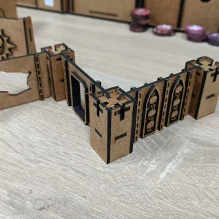 Описание картинки WTC Kill Team Terrain Set от TerraCutter по цене 4 500руб | Свободный Рынок Миниатюр - СРМ
