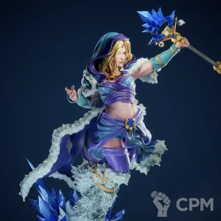 Описание картинки Crystal Maiden от 3Д-Печка по цене 4 000руб | Свободный Рынок Миниатюр - СРМ