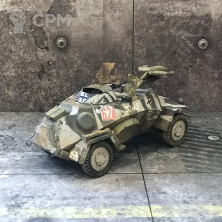 Описание картинки "Jagdhund" Sdkfz.260/2 Dust 1947 от Munin по цене 2 500руб | Свободный Рынок Миниатюр - СРМ