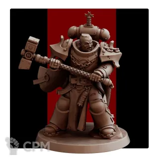Описание картинки Отряд Темпларов #2 от 3D Wargaming по цене 1 050руб | Свободный Рынок Миниатюр - СРМ