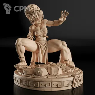 Описание картинки Toph Фигурка (Avatar: The Last Airbender) от GAS3TXD  по цене 3 900руб | Свободный Рынок Миниатюр - СРМ