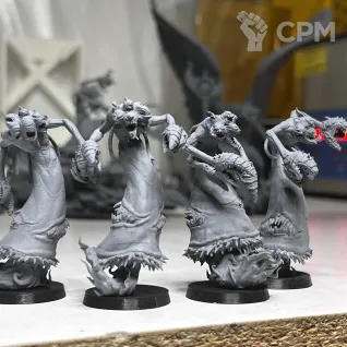 Описание картинки Flamers of Tzeentch от 3Д-Печка по цене 400руб | Свободный Рынок Миниатюр - СРМ