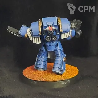 Описание картинки Space Marines Cataphractii Terminators 5шт. литье от Superguns по цене 2 300руб | Свободный Рынок Миниатюр - СРМ