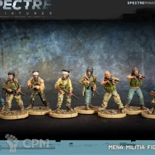 Описание картинки MENA Militia Fighters от Wardog Workshop по цене 1 400руб | Свободный Рынок Миниатюр - СРМ