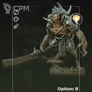 Описание картинки Gnoll Claws of Akata от HoujouSatoko по цене 345руб | Свободный Рынок Миниатюр - СРМ