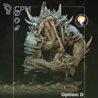 Описание картинки Gnoll Claws of Akata от HoujouSatoko по цене 345руб | Свободный Рынок Миниатюр - СРМ