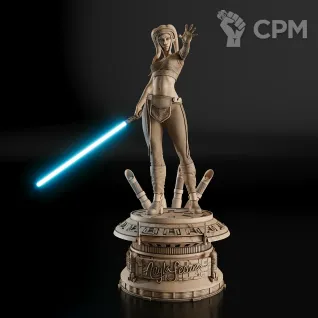 Описание картинки Aayla Secura Фигурка (Star Wars) от GAS3TXD  по цене 4 300руб | Свободный Рынок Миниатюр - СРМ