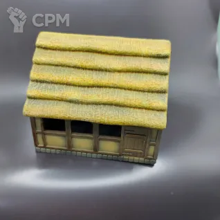 Описание картинки Конюшня, пластик от Tabletop Workshop, игровой покрас от V130177@mail.ru по цене 2 500руб | Свободный Рынок Миниатюр - СРМ