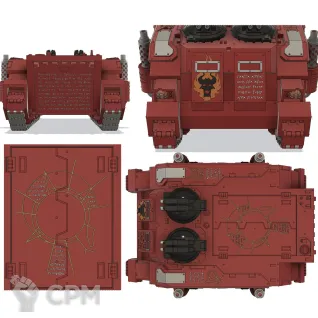 Описание картинки chaos Rhino от Milestone по цене 1 400руб | Свободный Рынок Миниатюр - СРМ