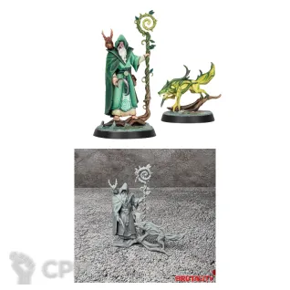 Описание картинки Darkwater: Hero Jacobus Vyne with Wisper от Brutality по цене 450руб | Свободный Рынок Миниатюр - СРМ