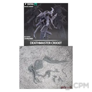 Описание картинки Deathmaster Crixxit от Бруталити по цене 350руб | Свободный Рынок Миниатюр - СРМ