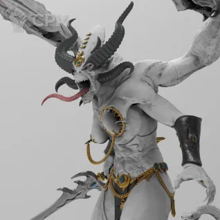 Описание картинки Keeper of Secrets #5 от Naggaroth Night по цене 3 500руб | Свободный Рынок Миниатюр - СРМ