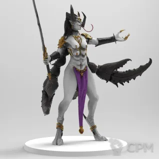 Описание картинки Keeper of Secrets #3 от Naggaroth Night по цене 3 500руб | Свободный Рынок Миниатюр - СРМ