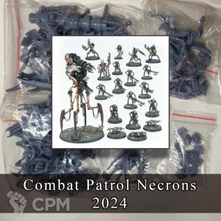 Описание картинки Combat Patrol: Necrons (2024) от SaJRa по цене 3 100руб | Свободный Рынок Миниатюр - СРМ