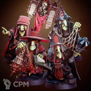 Описание картинки Okkultizt Klergy от Manufactorum76 по цене 850руб | Свободный Рынок Миниатюр - СРМ