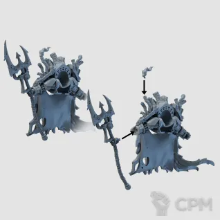 Описание картинки Подтопленный Typhus: Herald Of The Plague God от Подземный человек по цене 410руб | Свободный Рынок Миниатюр - СРМ