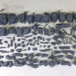 Описание картинки Ork Kommandos от Doom Brigade по цене 1 620руб | Свободный Рынок Миниатюр - СРМ