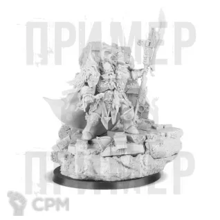 Описание картинки Constantin Valdor, Captain-General of the Legio Custodes (FW+подставки) (Премиум) от WebWay по цене 4 785руб | Свободный Рынок Миниатюр - СРМ