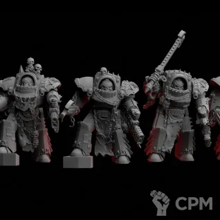 Описание картинки Night Lords Contekar Terminators от Стальные Небеса по цене 850руб | Свободный Рынок Миниатюр - СРМ