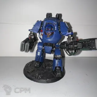 Описание картинки Contemptor dreadnought with Volkites от Sieger по цене 1 000руб | Свободный Рынок Миниатюр - СРМ