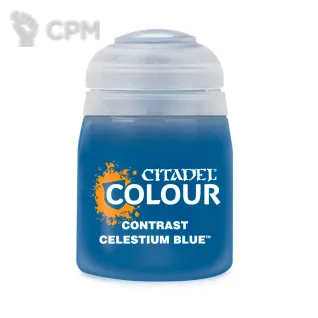 Описание картинки Краска CITADEL - Contrast - Celestium Blue от Sladkov по цене 850руб | Свободный Рынок Миниатюр - СРМ