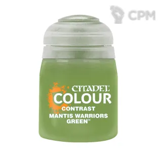 Описание картинки Краска CITADEL - Contrast - Mantis Warriors Green от Sladkov по цене 850руб | Свободный Рынок Миниатюр - СРМ