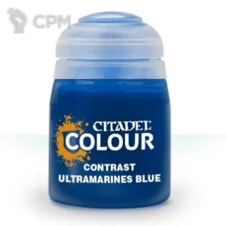 Описание картинки Краска CITADEL - Contrast - Ultramarines blue от Sladkov по цене 850руб | Свободный Рынок Миниатюр - СРМ