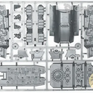 Описание картинки Coronus Grav-carrier от Wako Lab (Recast) по цене 6 780руб | Свободный Рынок Миниатюр - СРМ