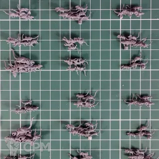 Описание картинки Cursed City Rat swarm (Corpse Rats) от Каджит по цене 2 998руб | Свободный Рынок Миниатюр - СРМ