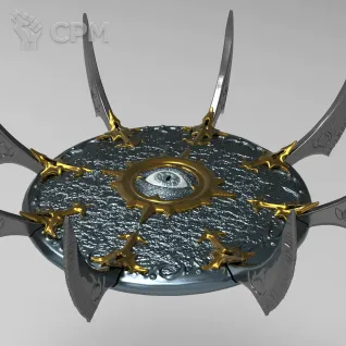 Описание картинки Disks of Tzeentch от Naggaroth Night по цене 500руб | Свободный Рынок Миниатюр - СРМ