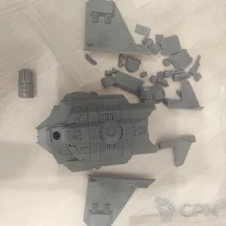 Описание картинки Corvus Blackstar от Spirrit по цене 2 000руб | Свободный Рынок Миниатюр - СРМ