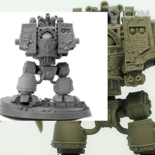Описание картинки MK IV VENERABLE DREADNOUGH (Forge World) от Plants vs Zombies по цене 950руб | Свободный Рынок Миниатюр - СРМ