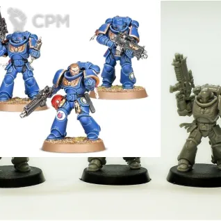 Описание картинки Primaris Intercessors Easy to Build от Plants vs Zombies по цене 750руб | Свободный Рынок Миниатюр - СРМ