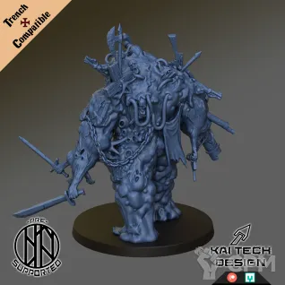 Описание картинки Grail Abominant - Amalgam от Manufactorum76 по цене 1 600руб | Свободный Рынок Миниатюр - СРМ