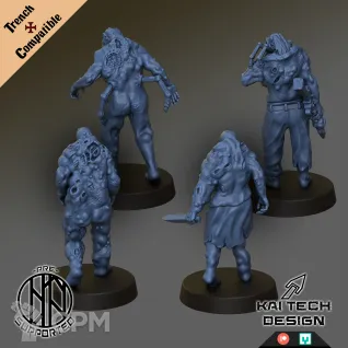 Описание картинки Grail Thralls от Manufactorum76 по цене 600руб | Свободный Рынок Миниатюр - СРМ